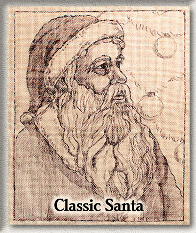 Click to see a larger image of this Santa rug