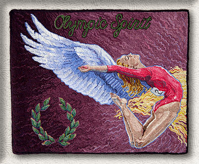Click to see a larger image of this Olympic rug